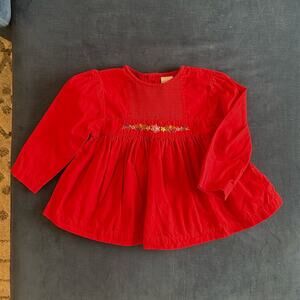 Y2K Starting Out smocked top